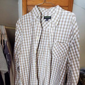 Men's button down long sleeve shirt